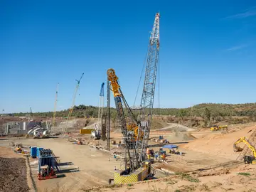 Bauer Spezialtiefbau carries out cut-off wall work for Rookwood Weir in Australia